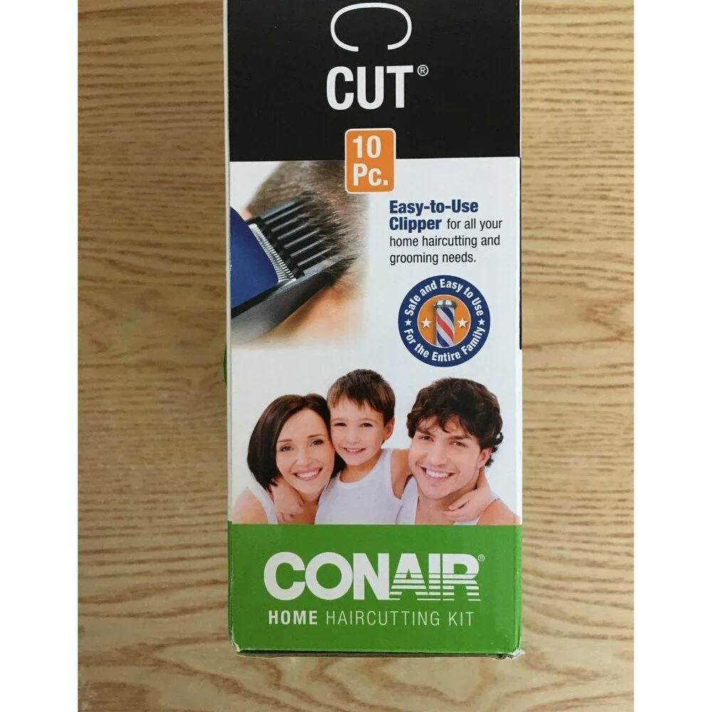 New Conair 10pc Home Haircutting Kit Great Gift!!